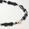 14-Karat Gold, Agate and Glass Beaded Bracelet - CU 14-Karat Gold, Agate and Glass Beaded Bracelet - CU
