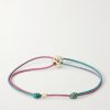 14-Karat Gold Cord Bracelet - BK 14-Karat Gold Cord Bracelet - BK