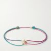 14-Karat Gold Cord Bracelet 14-Karat Gold Cord Bracelet