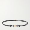 14kt Gold Cord Bracelet 14kt Gold Cord Bracelet