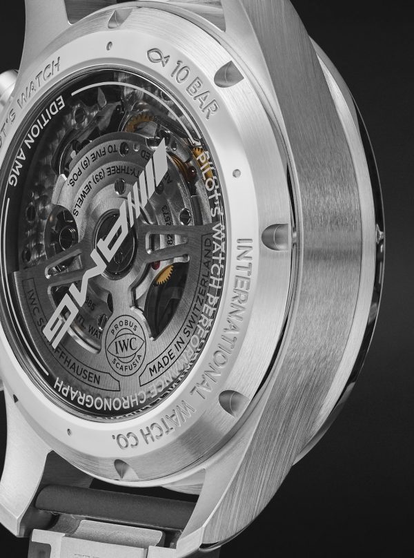 Pilot's Watch Automatic Chronograph AMG 42.5mm Titanium and Rubber Watch, Ref. No. IW388305 - E1 Pilot's Watch Automatic Chronograph AMG 42.5mm Titanium and Rubber Watch, Ref. No. IW388305 - E1