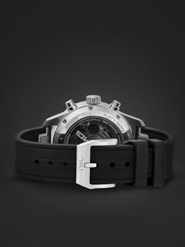 Pilot's Watch Automatic Chronograph AMG 42.5mm Titanium and Rubber Watch, Ref. No. IW388305 - E2 Pilot's Watch Automatic Chronograph AMG 42.5mm Titanium and Rubber Watch, Ref. No. IW388305 - E2