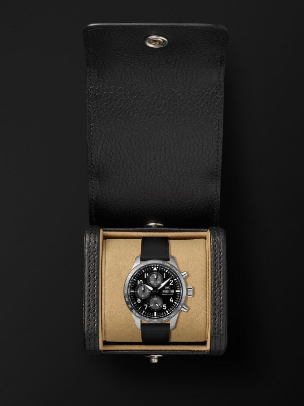 Pilot's Watch Automatic Chronograph AMG 42.5mm Titanium and Rubber Watch, Ref. No. IW388305 - E4 Pilot's Watch Automatic Chronograph AMG 42.5mm Titanium and Rubber Watch, Ref. No. IW388305 - E4