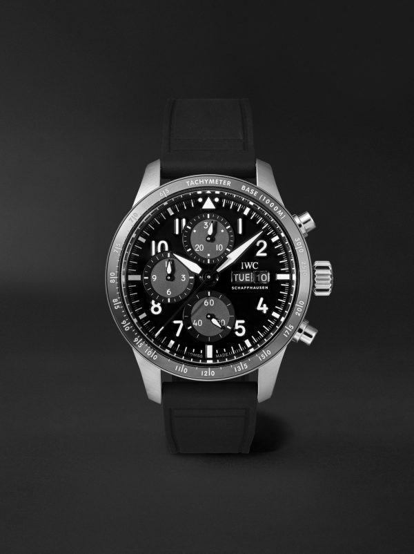 Pilot's Watch Automatic Chronograph AMG 42.5mm Titanium and Rubber Watch, Ref. No. IW388305 Pilot's Watch Automatic Chronograph AMG 42.5mm Titanium and Rubber Watch, Ref. No. IW388305