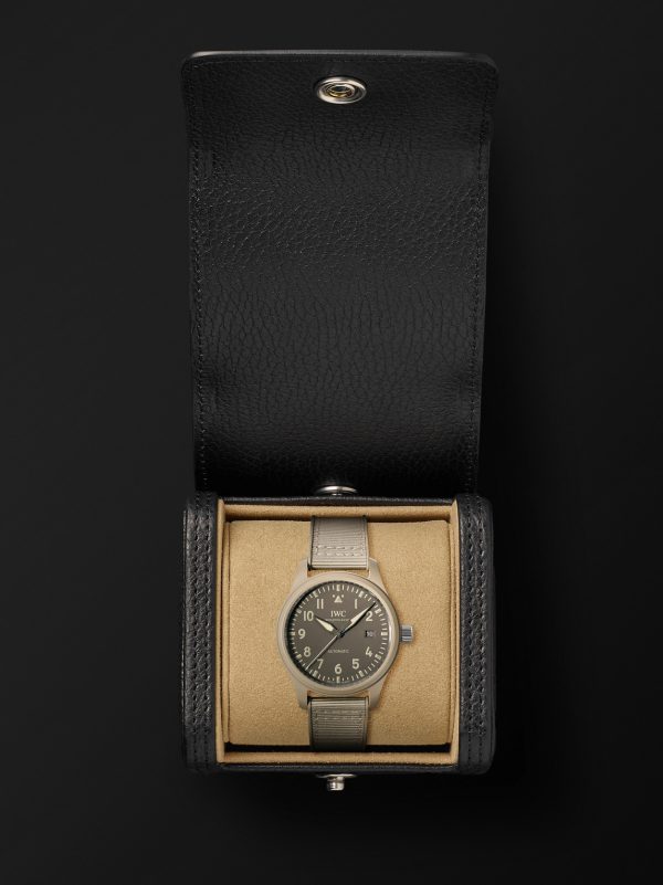 Pilot's Top Gun Mojave Desert Automatic 41mm Ceramic, Rubber and Grosgrain Watch, Ref. No.: IW328106 - E4 Pilot's Top Gun Mojave Desert Automatic 41mm Ceramic, Rubber and Grosgrain Watch, Ref. No.: IW328106 - E4