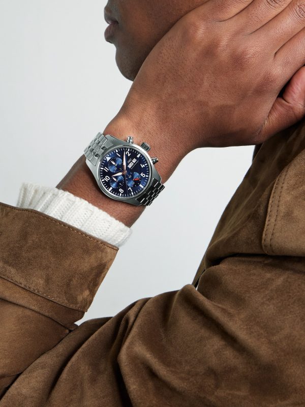 Pilot's Automatic Chronograph 41mm Stainless Steel Watch, Ref. No. IW378004 - OU Pilot's Automatic Chronograph 41mm Stainless Steel Watch, Ref. No. IW378004 - OU