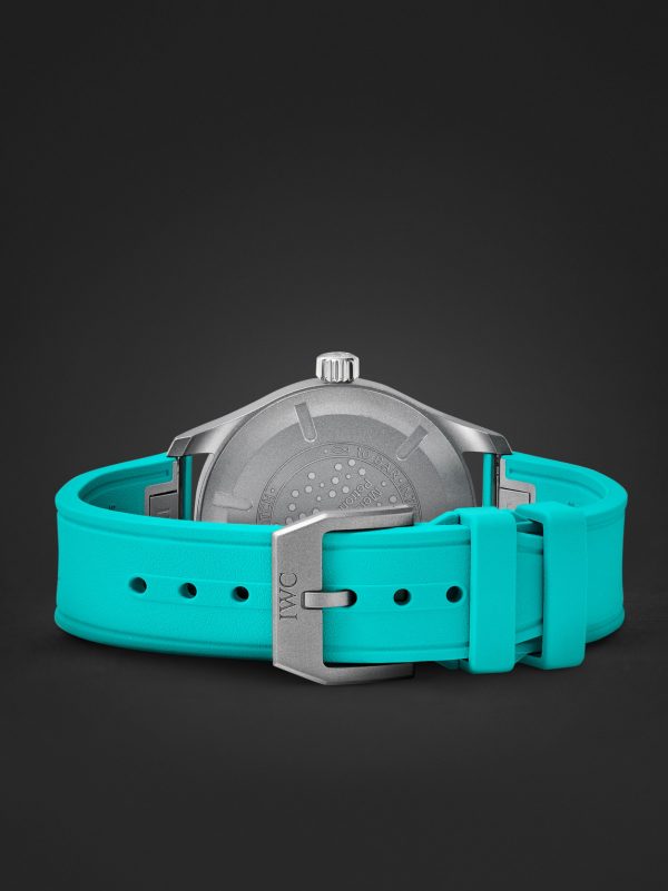 + Mercedes-AMG PETRONAS Formula One™ Team Pilot's Mark XX Automatic 40mm Titanium and Rubber Watch, Ref. No. IW328210 - E2
