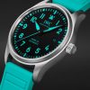 + Mercedes-AMG PETRONAS Formula One™ Team Pilot's Mark XX Automatic 40mm Titanium and Rubber Watch, Ref. No. IW328210 - FR