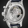 Pilot's Automatic Chronograph 41mm Stainless Steel and Leather Watch, Ref. No. IW388101 - BK