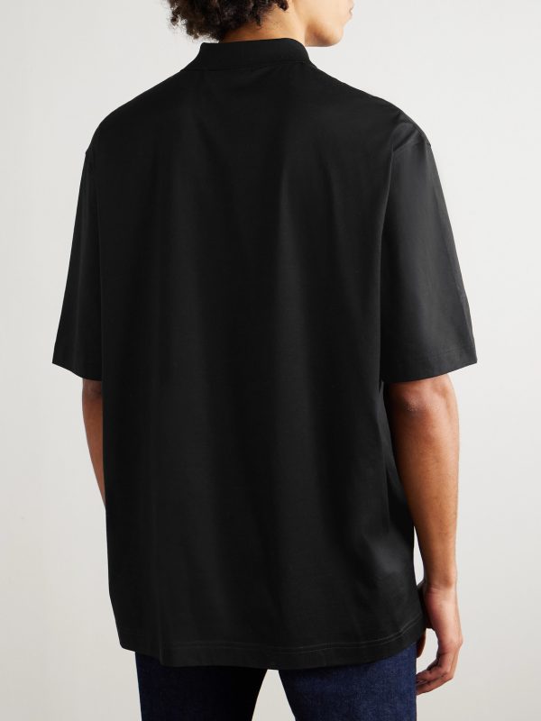 Cotton Polo Shirt - BK Cotton Polo Shirt - BK
