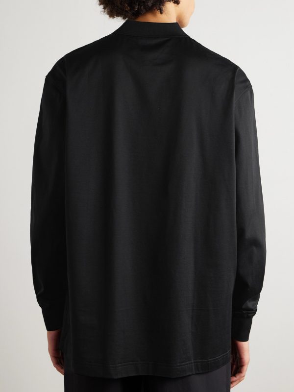 Cotton Polo Shirt - BK Cotton Polo Shirt - BK