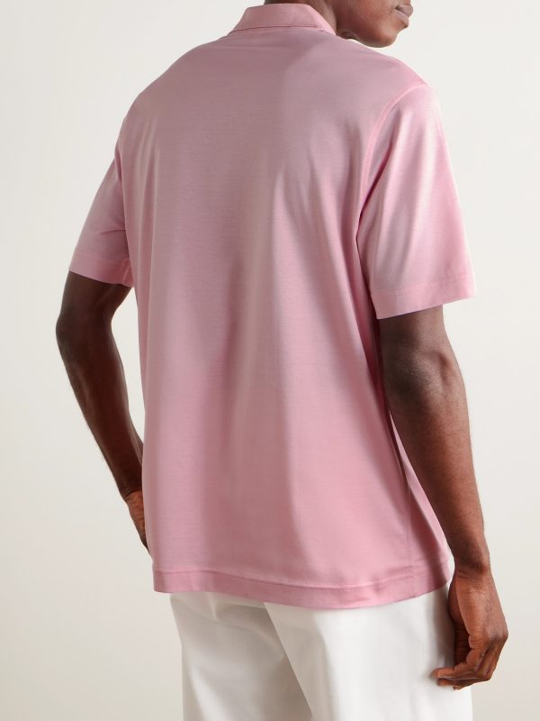 Cotton Polo Shirt - BK
