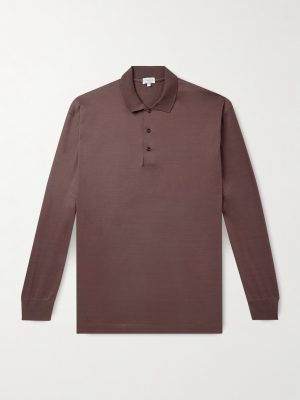 Cotton-Sateen Polo Shirt Cotton-Sateen Polo Shirt