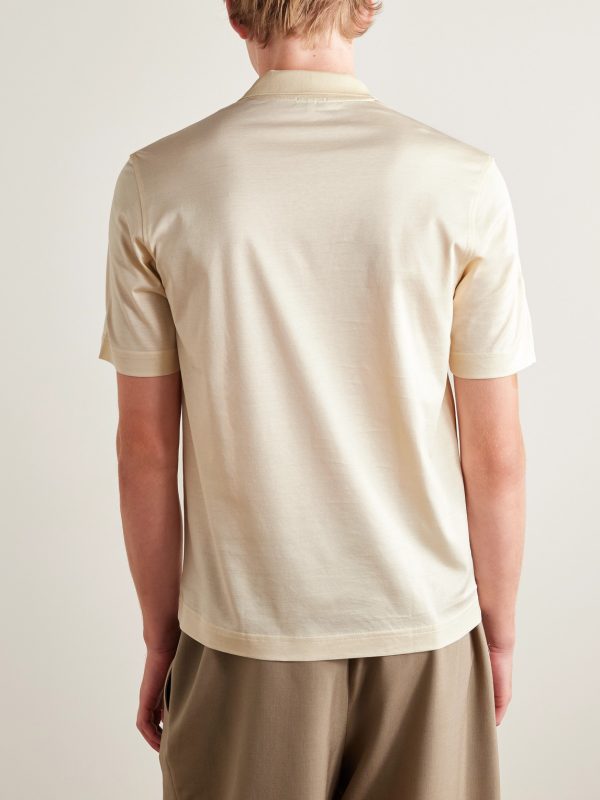 Cotton Polo Shirt - BK Cotton Polo Shirt - BK