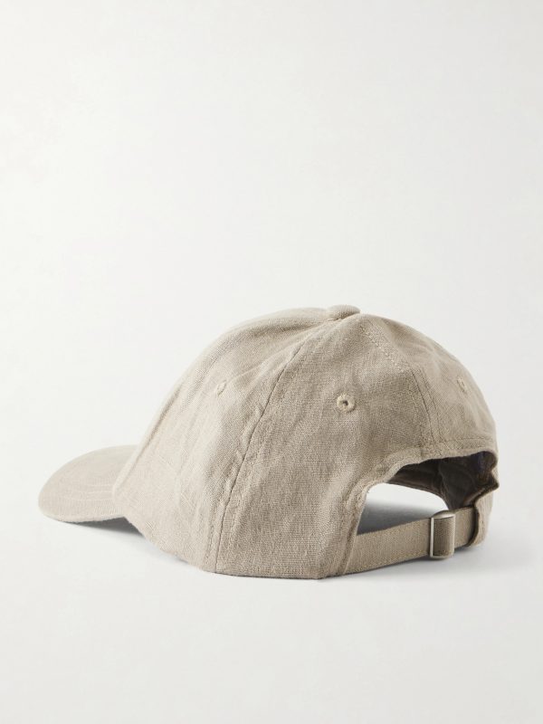 Fernando Linen Baseball Cap - BK