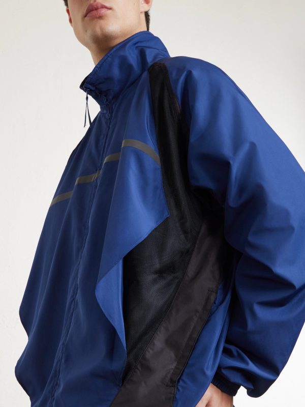 Mesh-Trimmed Shell Jacket - CU Mesh-Trimmed Shell Jacket - CU