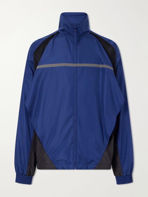 Mesh-Trimmed Shell Jacket Mesh-Trimmed Shell Jacket