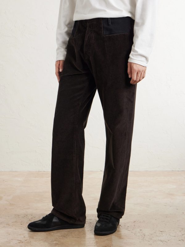 Straight-Leg Cotton-Corduroy Trousers - FR Straight-Leg Cotton-Corduroy Trousers - FR