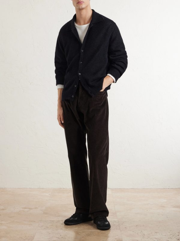 Straight-Leg Cotton-Corduroy Trousers - OU Straight-Leg Cotton-Corduroy Trousers - OU