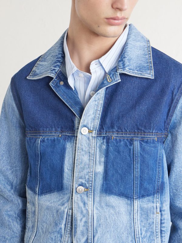 Patchwork Denim Jacket - CU