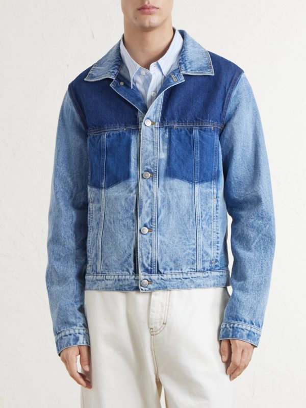 Patchwork Denim Jacket - FR