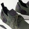 Shadow Logo-Embroidered Leather-Trimmed Stretch-Knit Sneakers - CU Shadow Logo-Embroidered Leather-Trimmed Stretch-Knit Sneakers - CU