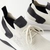 Shadow Logo-Embroidered Leather-Trimmed Stretch-Knit Sneakers - CU Shadow Logo-Embroidered Leather-Trimmed Stretch-Knit Sneakers - CU