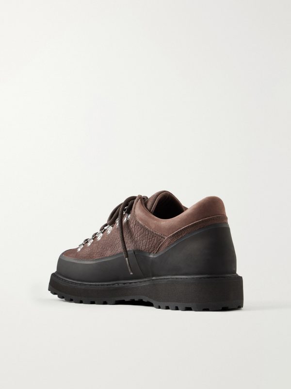 Cornaro Gomma Nubuck Hiking Boots - BK