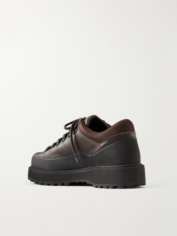 Cornaro Due Gomma Leather Hiking Boots - BK