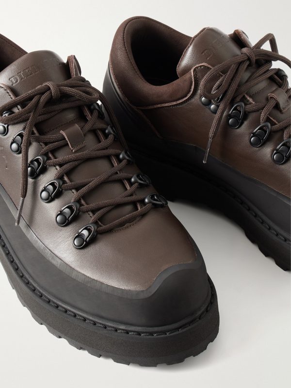 Cornaro Due Gomma Leather Hiking Boots - CU