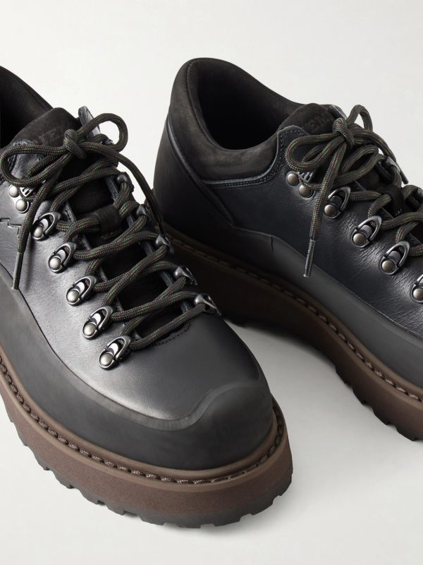 Cornaro Due Gomma Rubber Leather Hiking Boots - CU