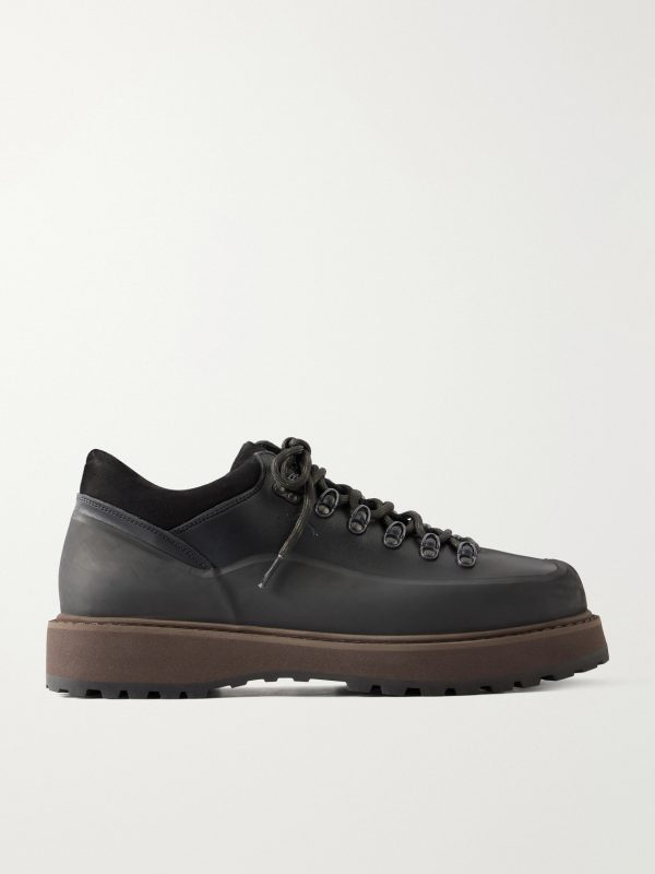 Cornaro Due Gomma Rubber Leather Hiking Boots