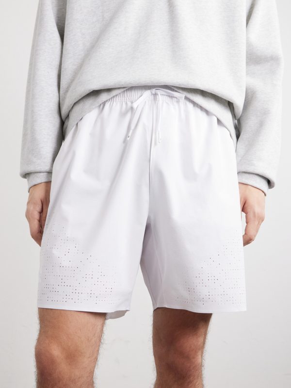 Court Straight-Leg Recycled-Shell Tennis Shorts - CU