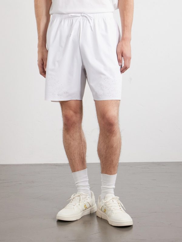 Court Straight-Leg Recycled-Shell Tennis Shorts - FR
