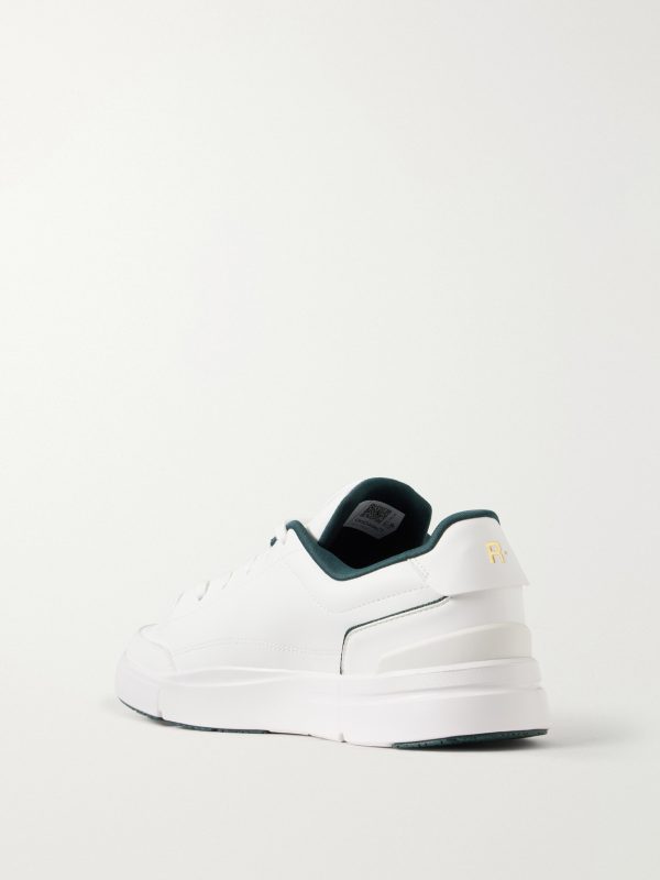 + Wimbledon The Roger Leather Sneakers - BK + Wimbledon The Roger Leather Sneakers - BK