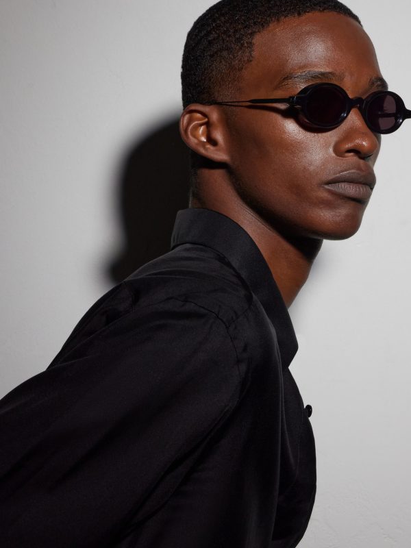 + Haider Ackermann Melchior Round Frame Sunglasses - BK
