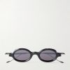 + Haider Ackermann Melchior Round Frame Sunglasses