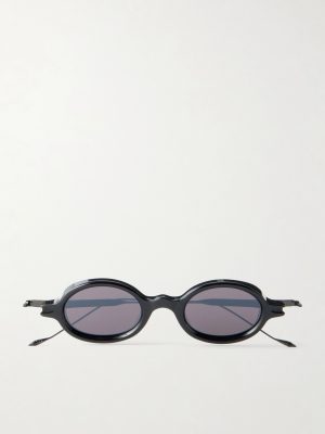 + Haider Ackermann Melchior Round Frame Sunglasses + Haider Ackermann Melchior Round Frame Sunglasses