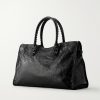 Le City Large Textured-Leather Tote Bag - BK