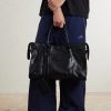 Le City Large Textured-Leather Tote Bag - CU