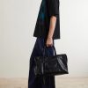 Le City Large Textured-Leather Tote Bag - FR