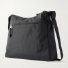 Explorer Logo-Appliquéd Canvas Messenger Bag - BK