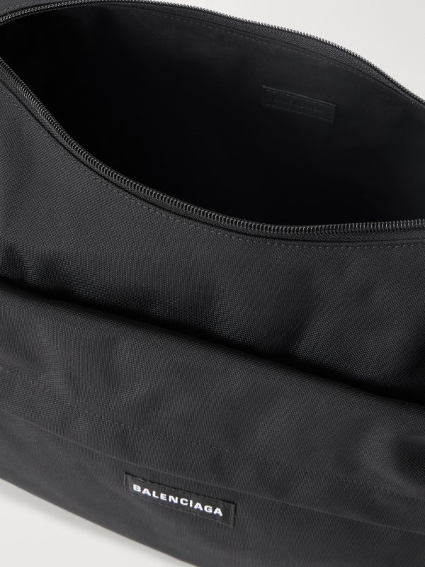 Explorer Logo-Appliquéd Canvas Messenger Bag - E1