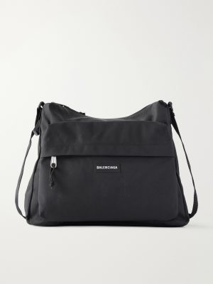 Explorer Logo-Appliquéd Canvas Messenger Bag Explorer Logo-Appliquéd Canvas Messenger Bag