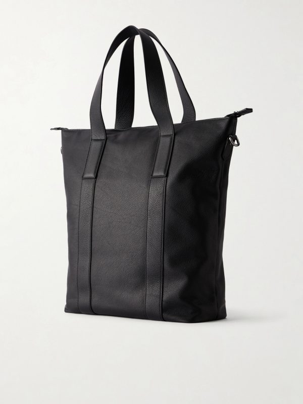 Full-Grain Leather Backpack - BK Full-Grain Leather Backpack - BK