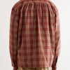 Checked Cotton Shirt - BK Checked Cotton Shirt - BK