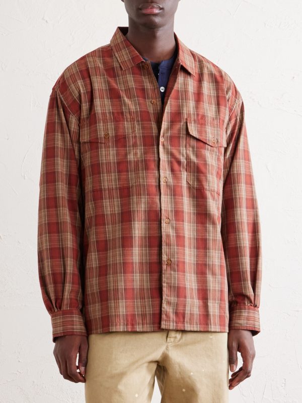 Checked Cotton Shirt - FR Checked Cotton Shirt - FR