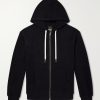 Waffle-Knit Cotton Zip-Up Hoodie Waffle-Knit Cotton Zip-Up Hoodie