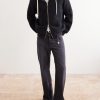 Waffle-Knit Cotton Zip-Up Hoodie - OU Waffle-Knit Cotton Zip-Up Hoodie - OU