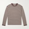 Striped Cotton-Blend T-Shirt